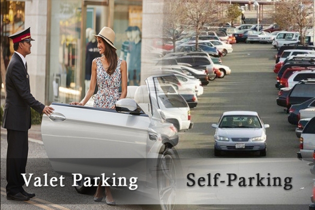 Valet Parking Service Compared to Self Parking